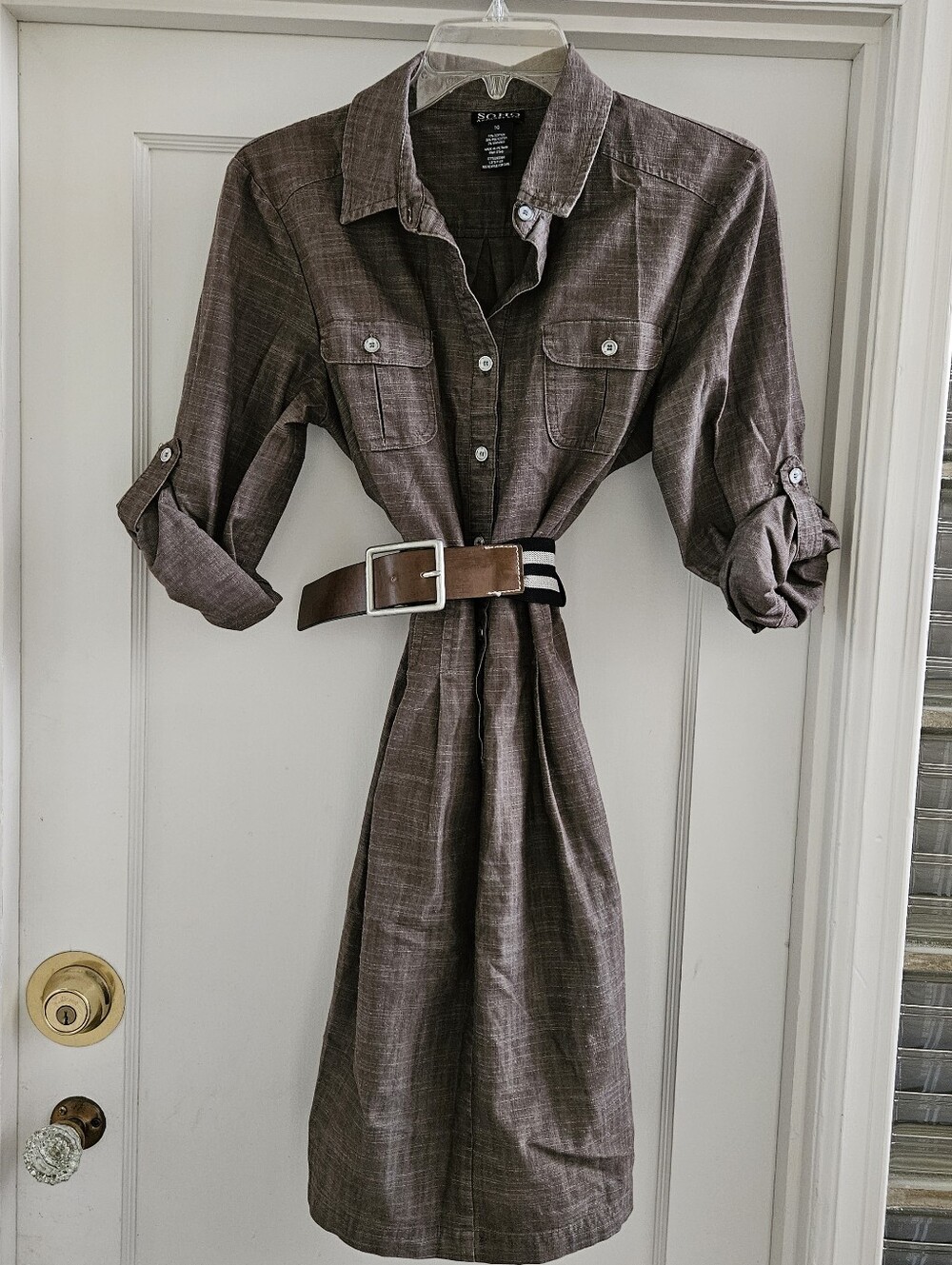 Soho Apparal Shirt Dress 10